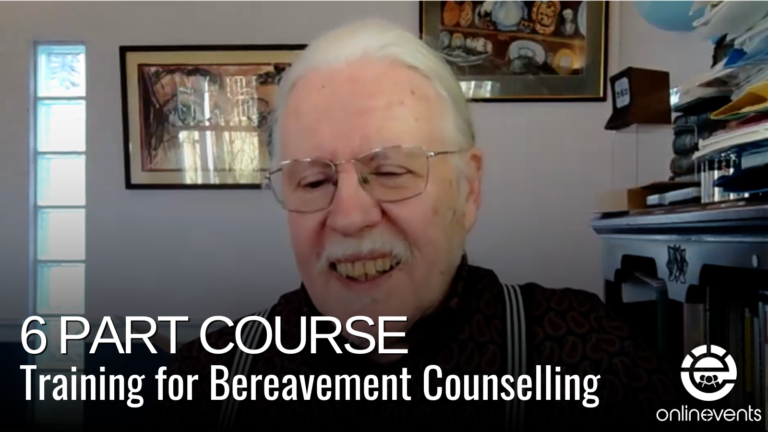 6 PART COURSE Training for Bereavement Counselling 2