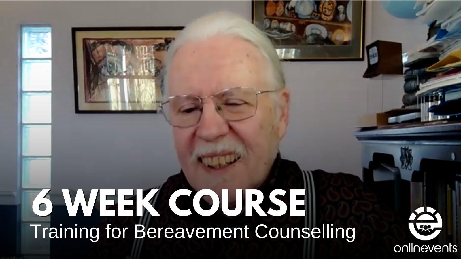 6 Week course Training For Bereavement for counsellors