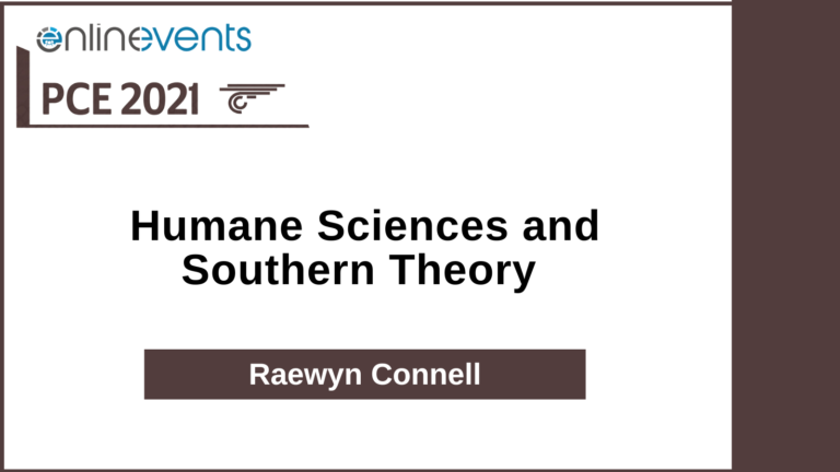 Humane Sciences and Southern Theory – Raewyn Connell