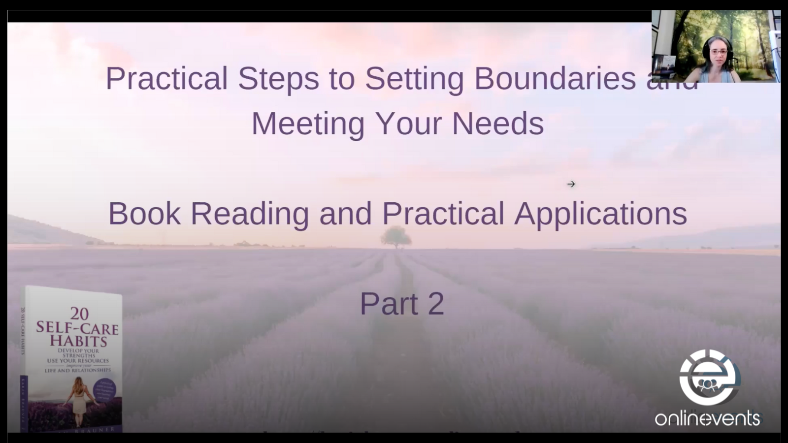 Practical Steps to Setting Boundaries and Meeting Your Needs Part 2 Book Reading with Karin Brauner