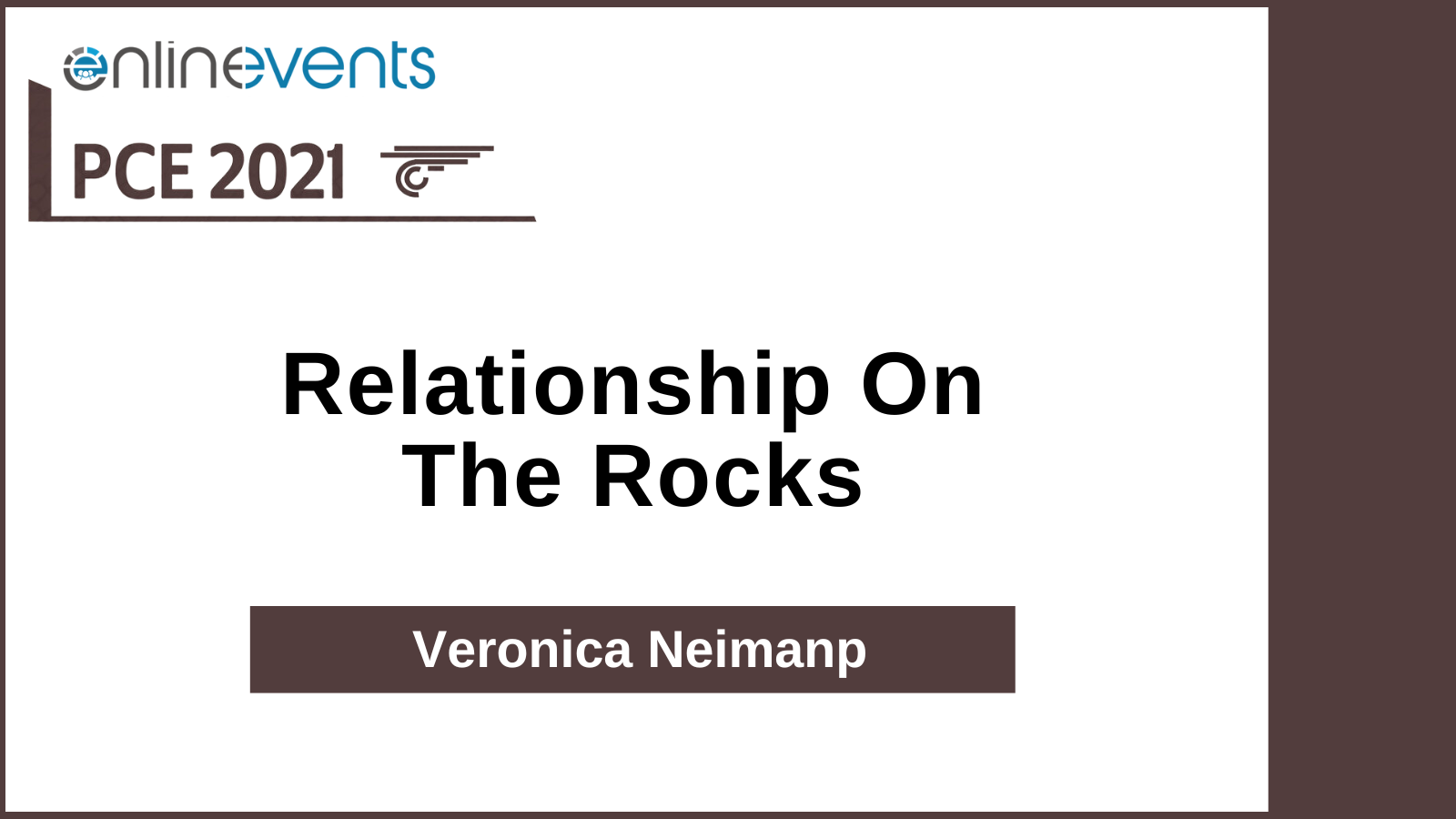 Relationship On The Rocks – Veronica Neiman