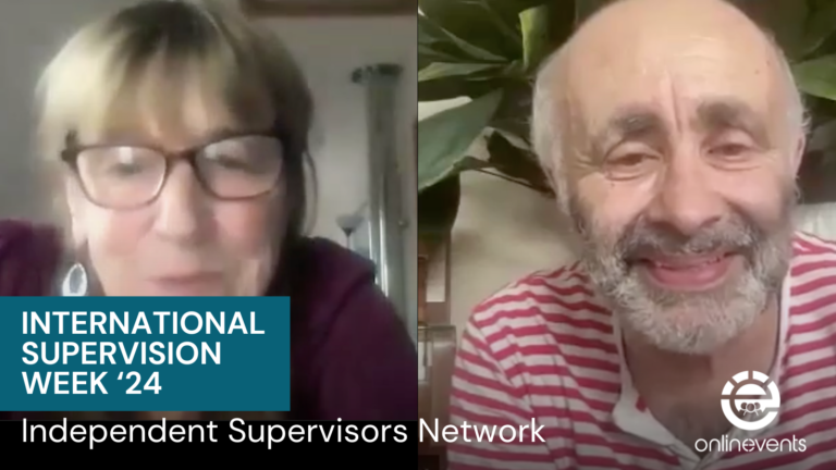 The Finite and Infinite Game of Supervision Workshop with Joan Wilmot and Robin Shohet